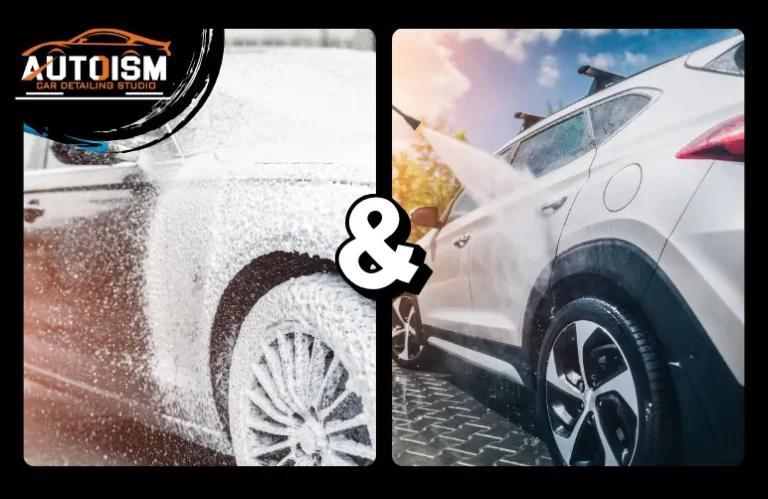 Foam Wash and Normal Car Wash