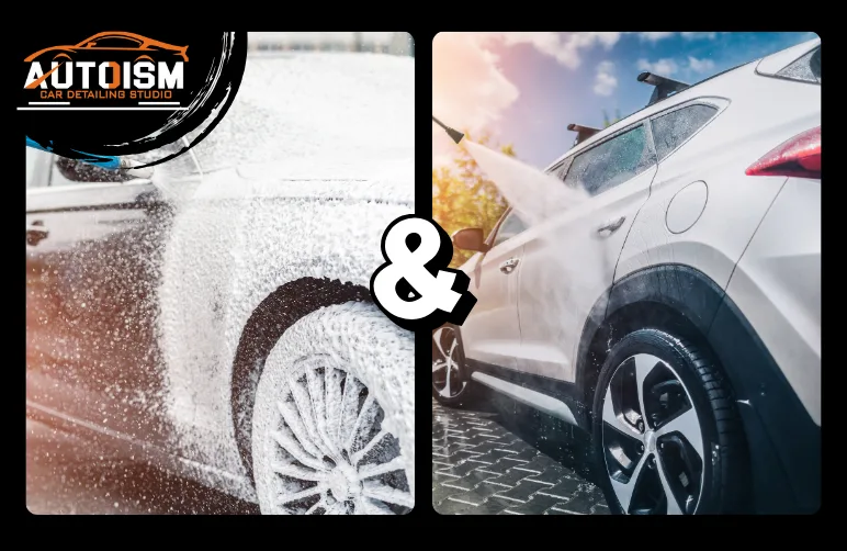 Foam Wash and Normal Car Wash